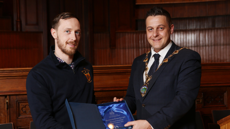 Council reception for All-Ireland winning Steelstown side