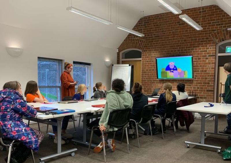 Derry schoolgirls thrilled to learn the basics of coding for developing videogames