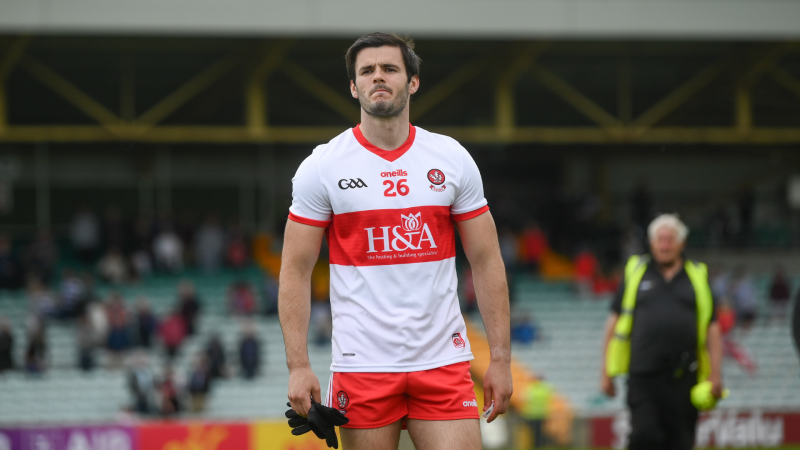McKaigue ruled out for rest of Derry season