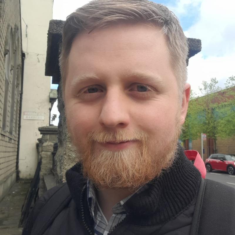Gearóid Ó Dochartaigh, who is adjudicating this year's An Teanga competitions