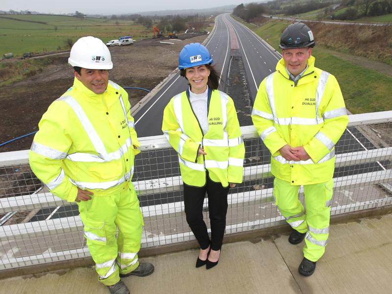 'Huge progress' on A6 dualling scheme, says Minister