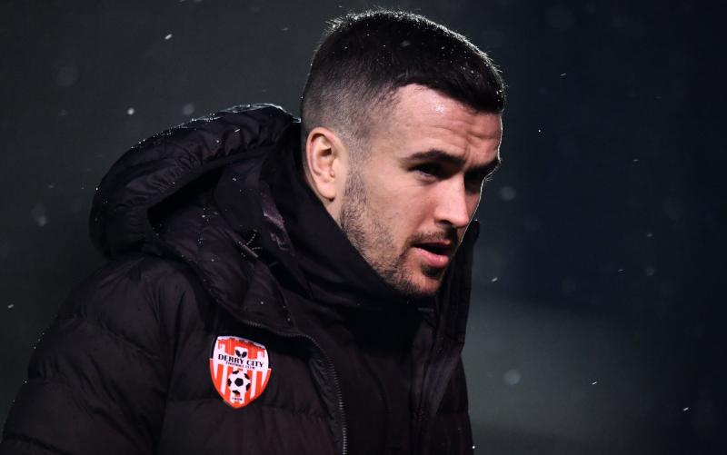 Derry City: Higgins 'taking no chances' on Michael Duffy return