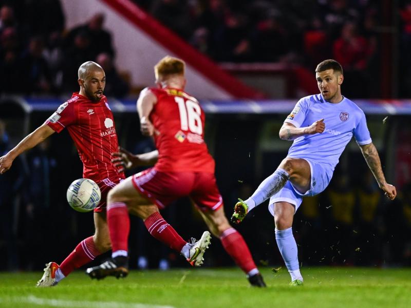 Derry City match winner McEleney urges caution
