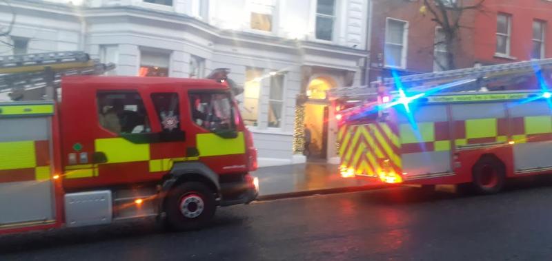 Guests evacuated after fire breaks out in Derry hotel
