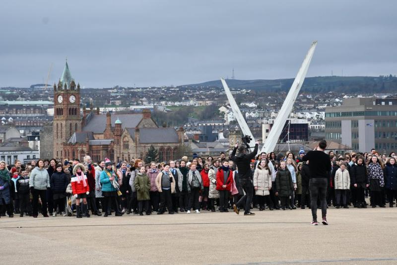 Derry kids' 'Teenage Kicks' a hit with former Undertones front man