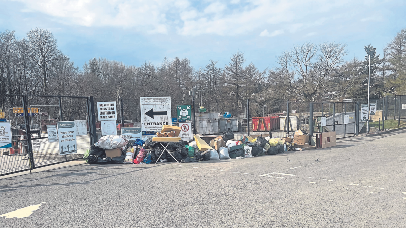 Council investigate illegal dumping outside Co Derry recycling centres