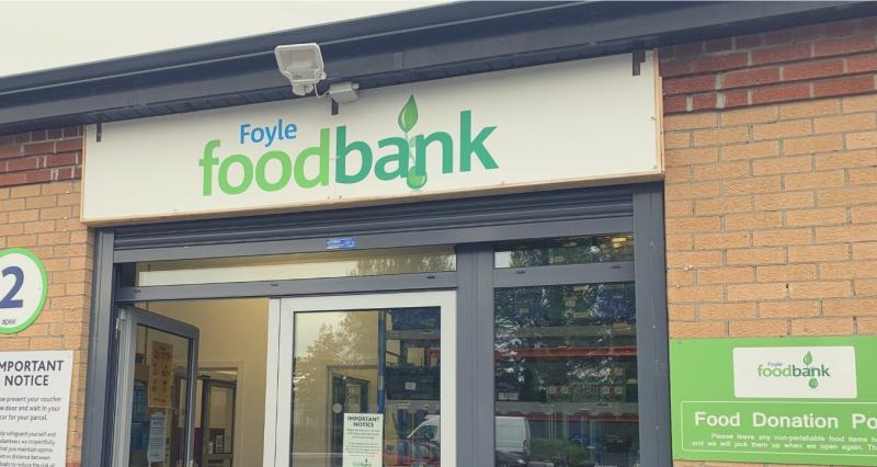 Huge upturn in numbers using Foyle Foodbank in Derry