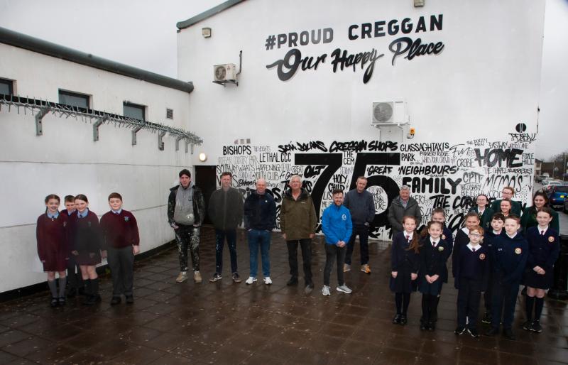 Derry community group launches ‘Creggan 75’ artwork