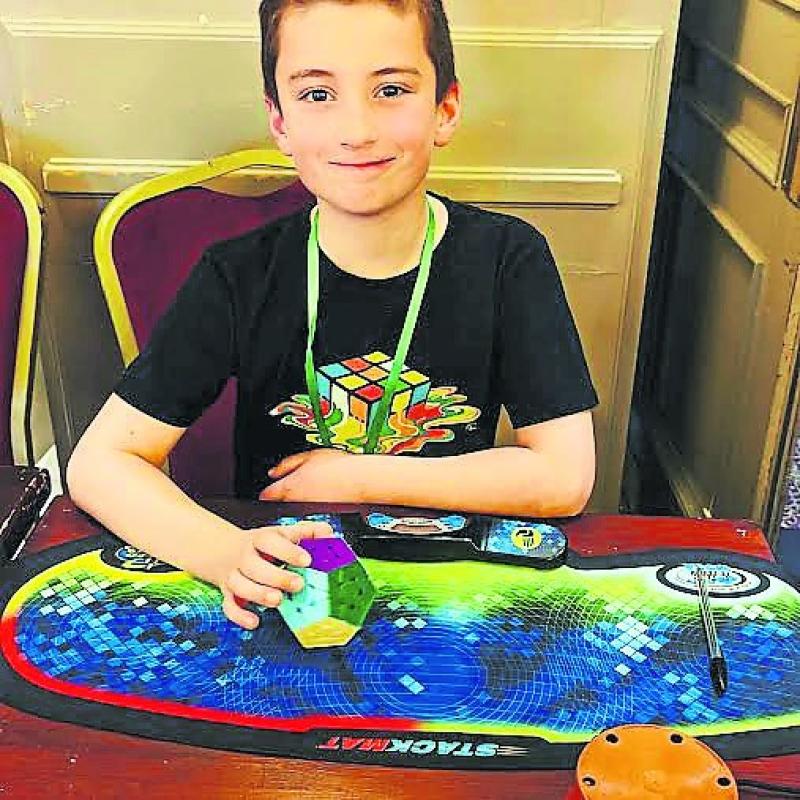 Liam does Derry proud at  Rubik's Cube world speed competition