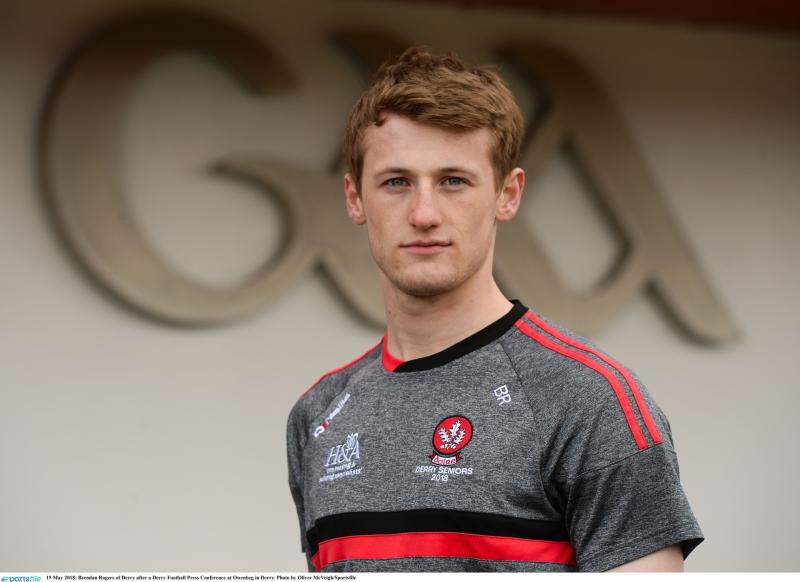 ULSTER SFC: Derrys' Rogers looking upwards