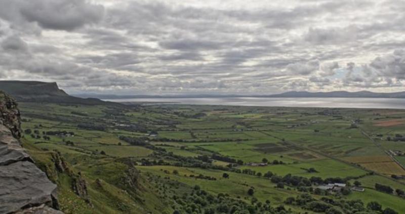 Fire service dealing with County Derry gorse fire