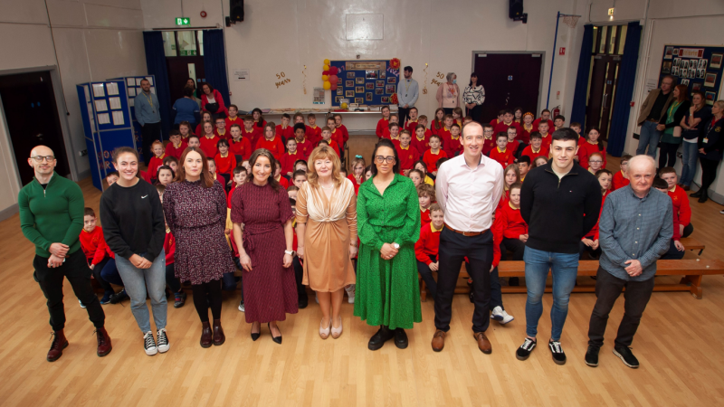 Past pupils return to share their experiences as Steelstown PS celebrates 50th anniversary