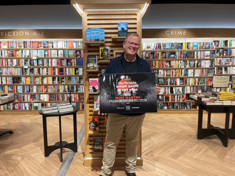 Derry crime writer McGilloway hoping to steal a march on rivals for top book prize