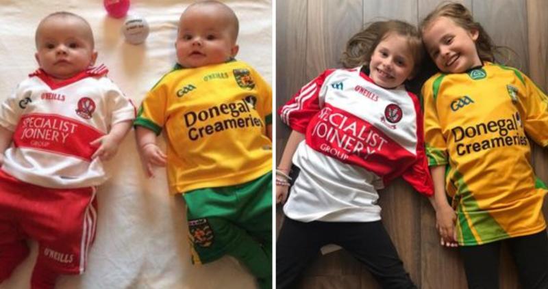 ULSTER SFC: Double trouble for Derry and Donegal supporting twins