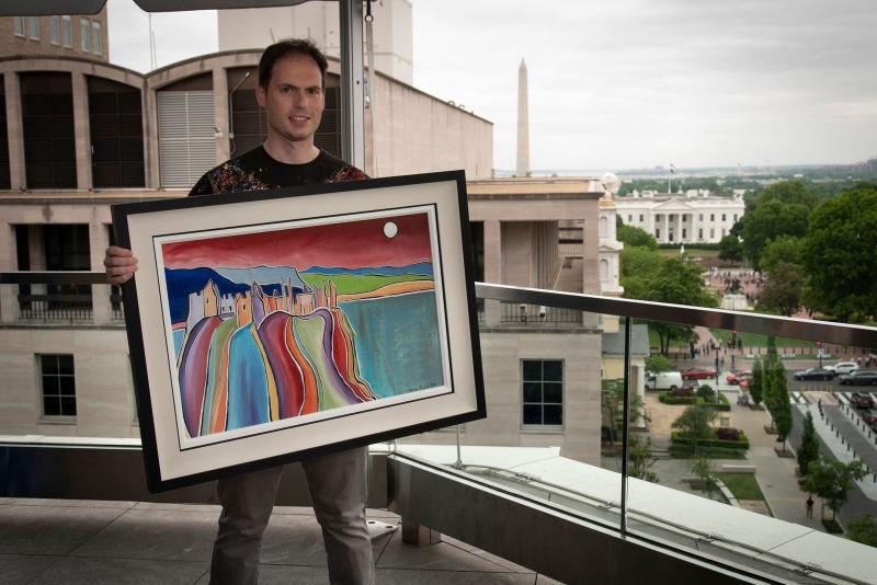 From Washington DC to Portrush for local artist Adrian Margey