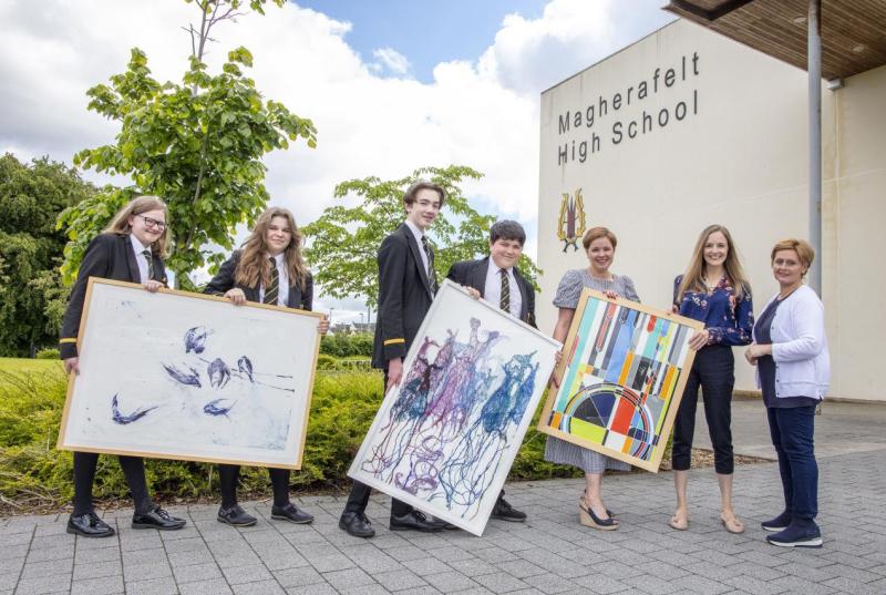 County Derry school exhibits art from Contemporary Collection