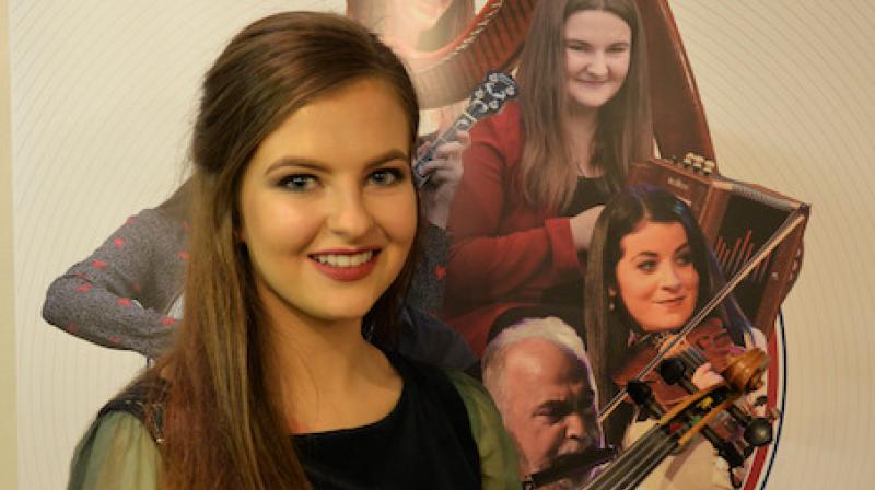 Ashling Murphy on the tour of Ireland with Comhaltas