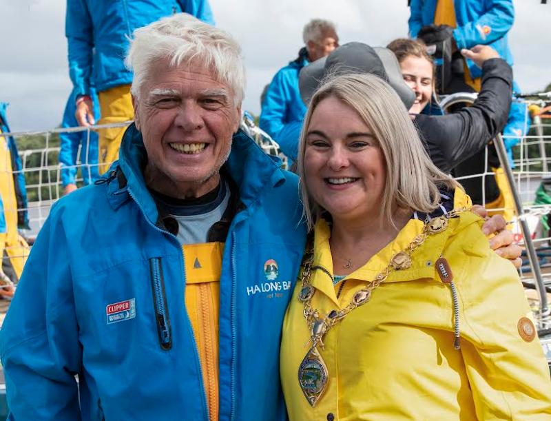 Rapturous welcome home for Derry's Round the World Race yachtsman