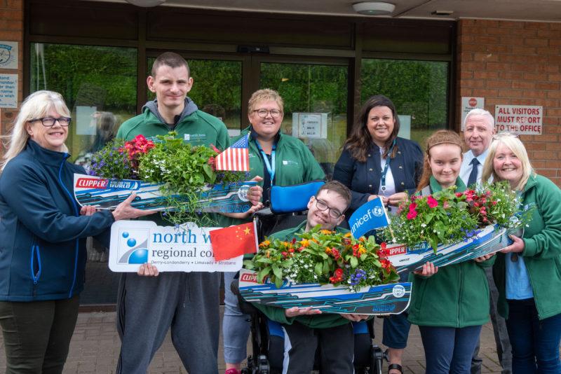 Ardnashee and NWRC students make blooming brilliant boats