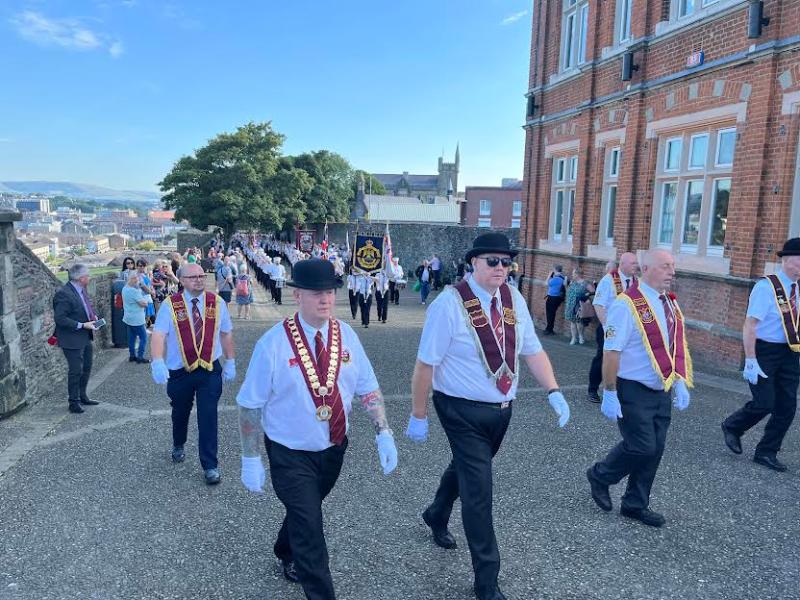 Thousands taking part in Apprentice Boys of Derry parade
