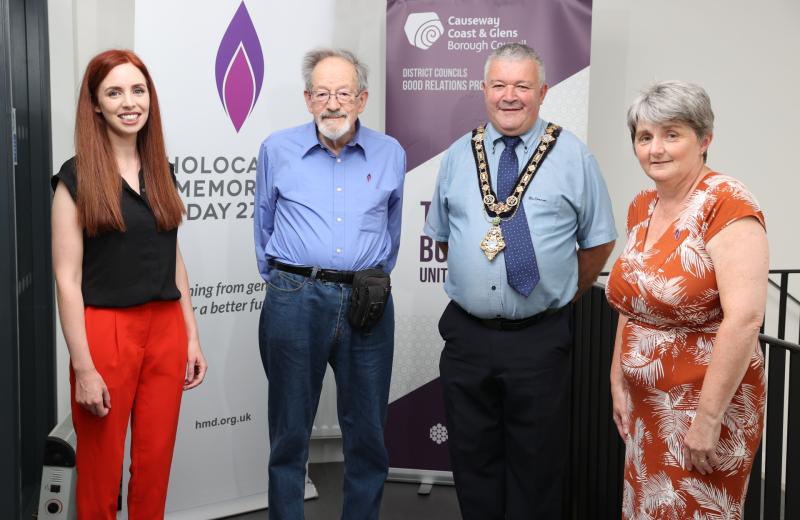 Holocaust survivor speaks at County Derry event