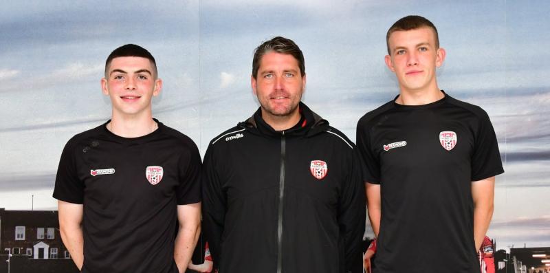Donegal teenagers sign pro contracts at Derry City