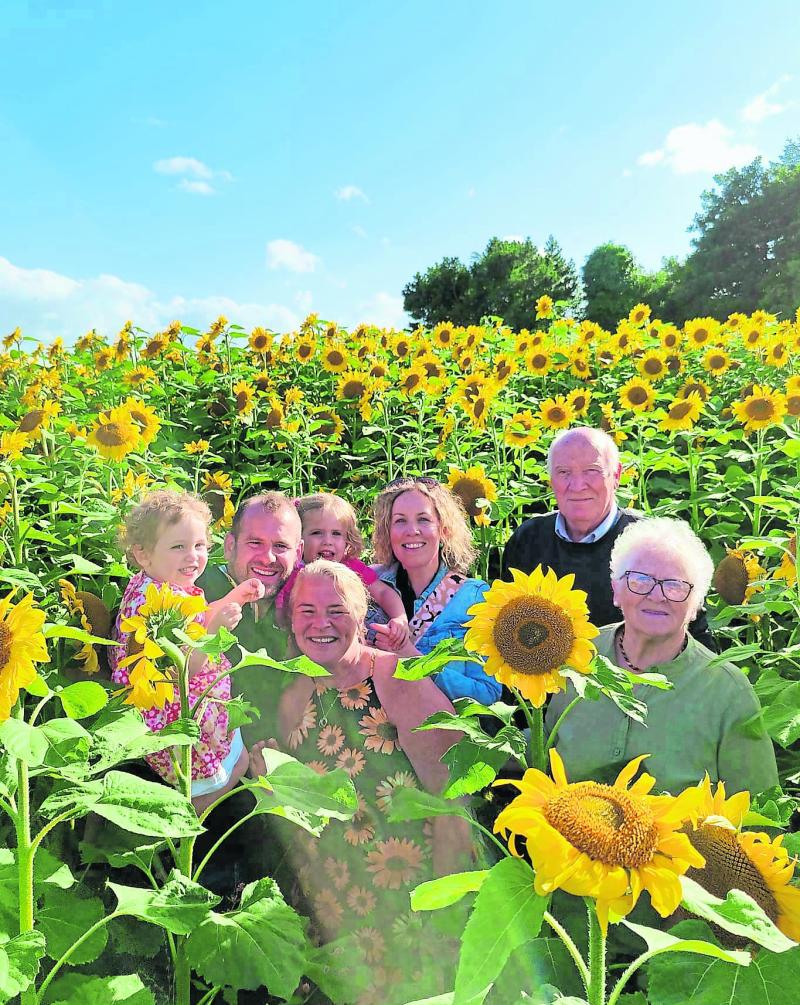 Thousands visit 'Field of Hope' in memory of Mullan family