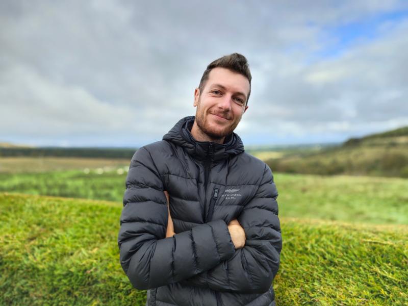 French backpacker on goodwill tour pitches up in County Derry