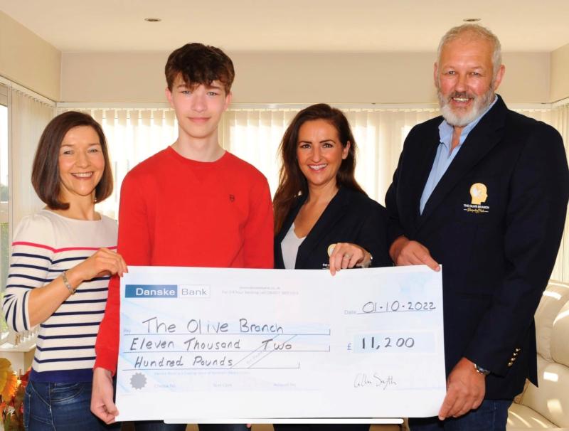 County Derry school boy gets on his bike and raises £11,200 