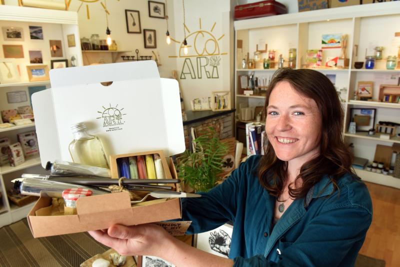 Derry eco-friendly art shop celebrates first year in business