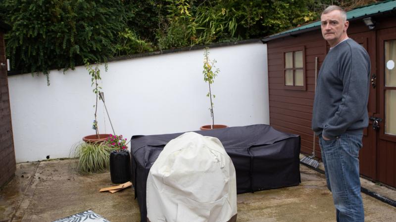 Raw sewage in driveways and street in North Meadows