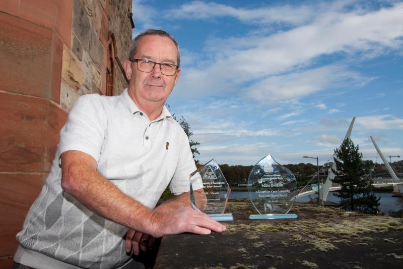 Eddie Breslin wins Race Equality Community Champion Award