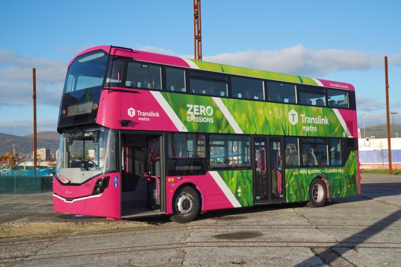 Department for Infrastructure investment of £88m in 100 new zero emission buses welcomed