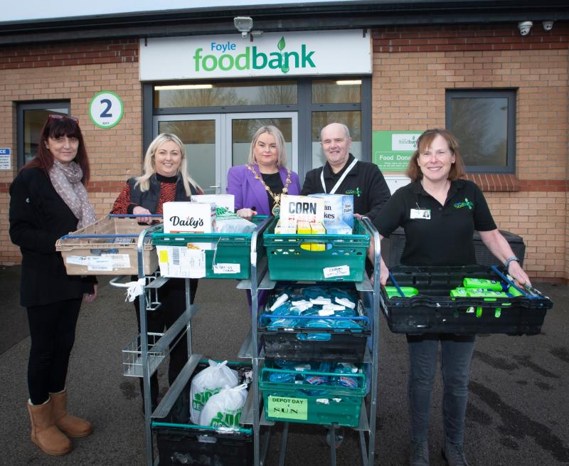 Urgent appeal for Foyle Food Bank Christmas donations and volunteers