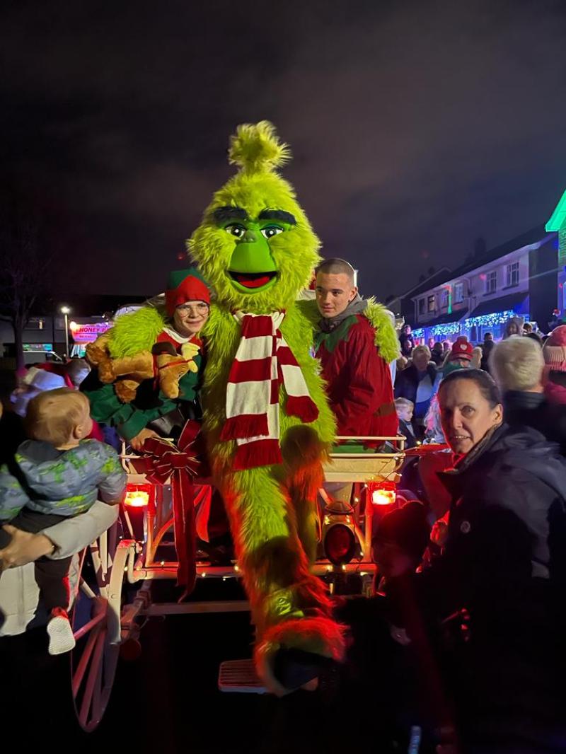 Festive cheer as Santa switches on Strathfoyle lights for Christmas