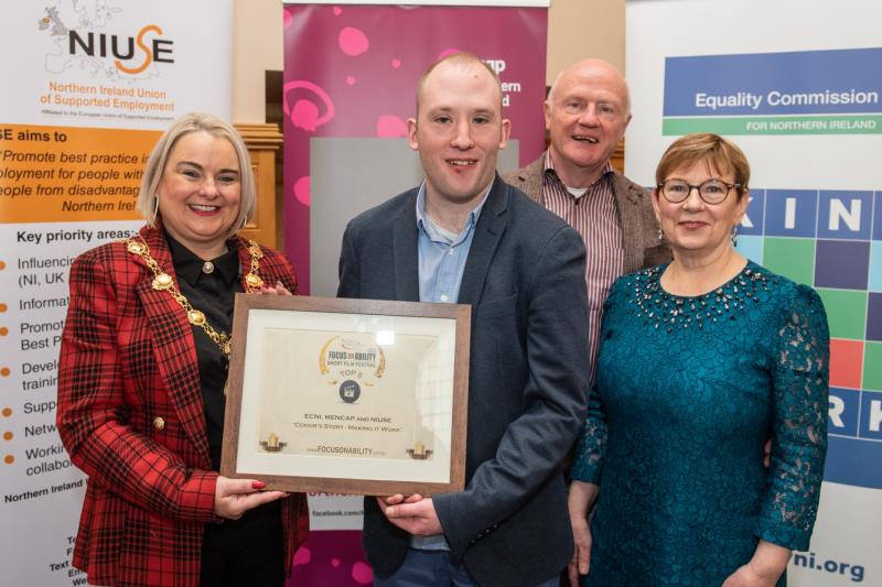 Top five place for Derry's Conor McGinnity in Focus on Ability Short Films Festival 2022