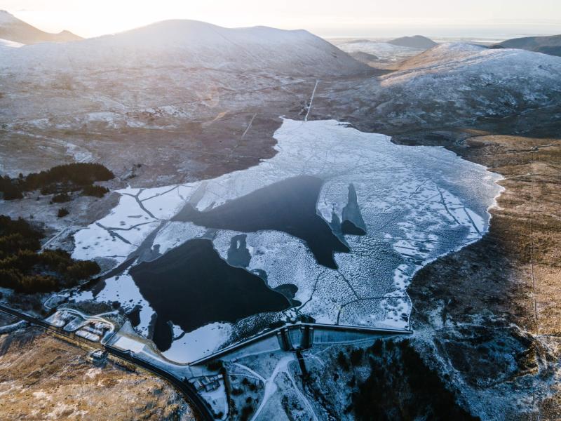 NI Water urges residents to stay away from frozen reservoirs