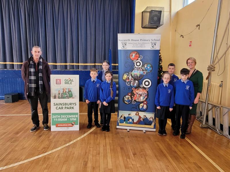 Nazareth House PS host St Stephen's Day Derry GOAL mile