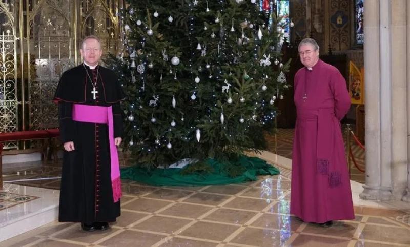 The Most Revd Eamon Martin and The Most Revd John McDowell.