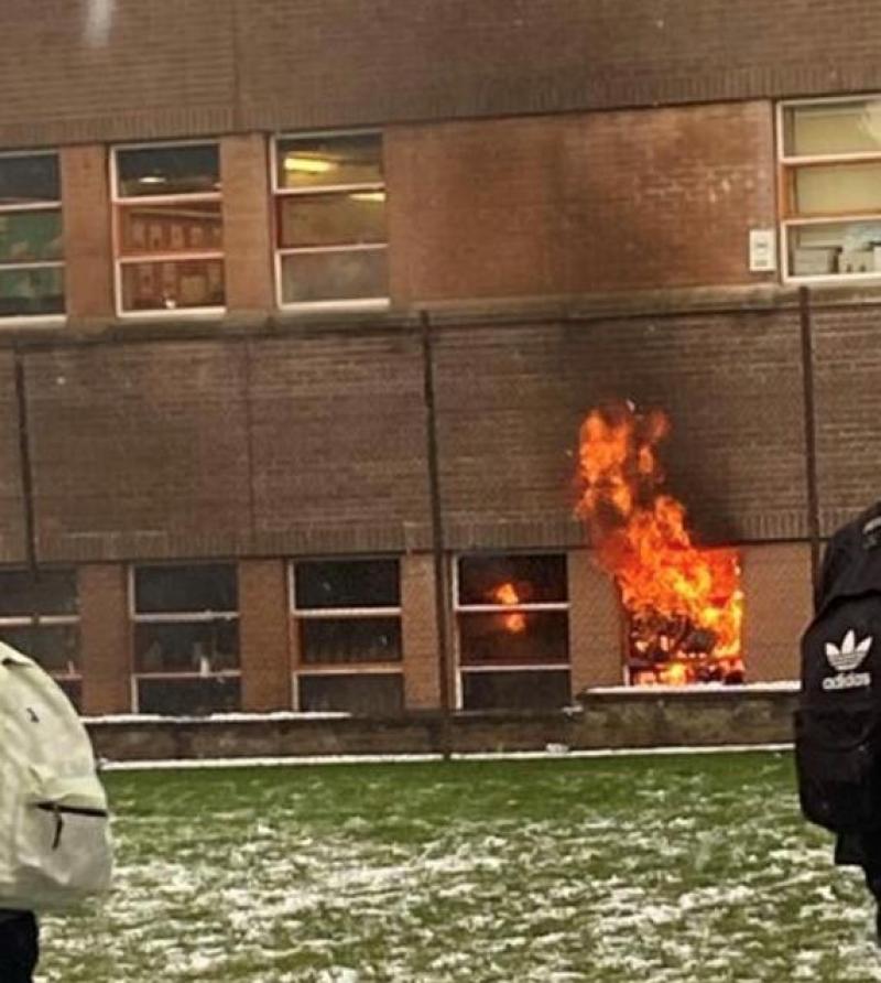 Fire service currently in attendance at ongoing incident in Maghera school