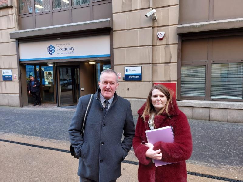 Sinn Féin MLAs meet Economy Department on Invest NI Reform