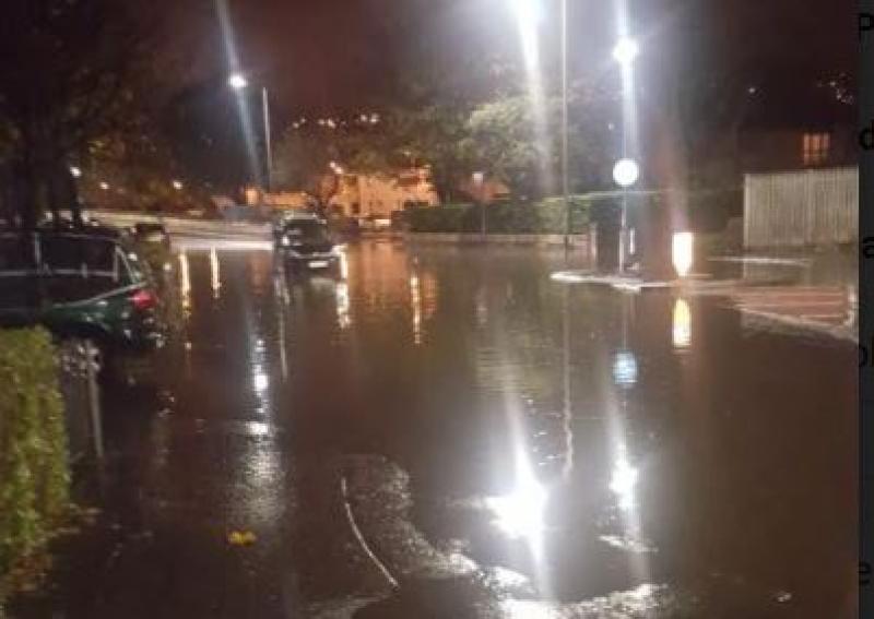 Flooding in Foyle Road.
