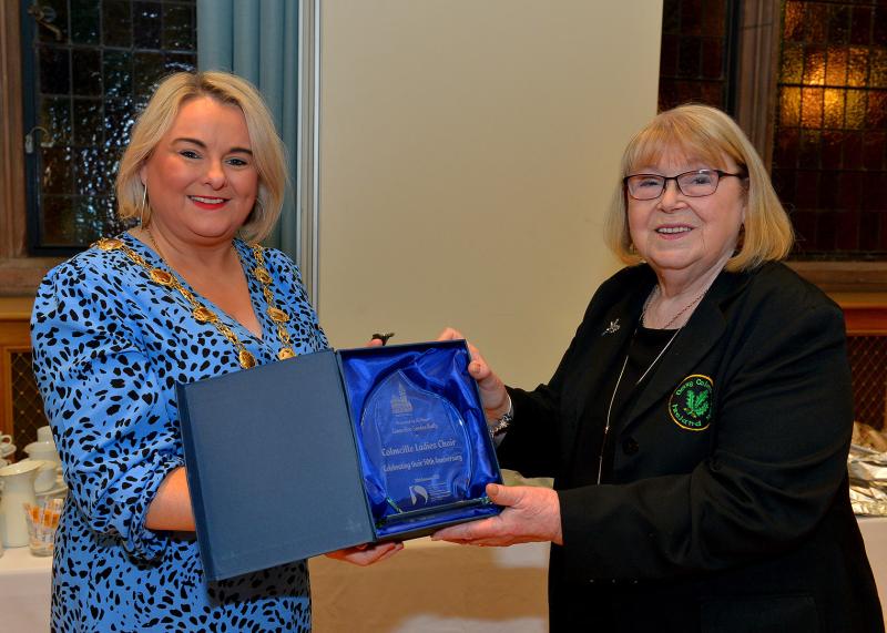 Colmcille choir celebrating Golden Jubilee