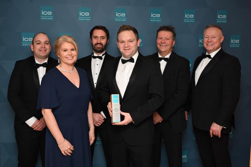 Prestigious engineering award for NI Water’s Ballykelly Wastewater project team