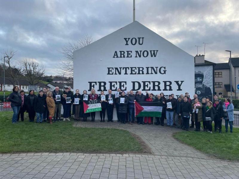 Jenin Refugee Camp dead honoured in Derry