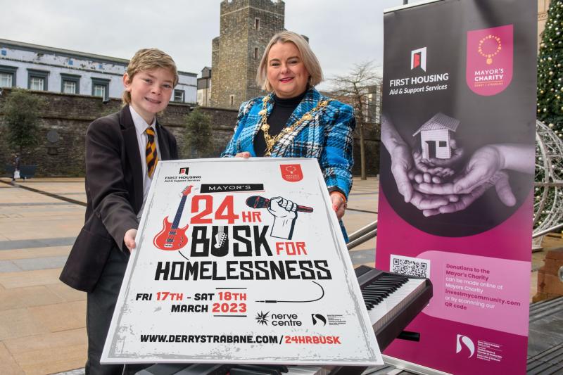 Derry public urges to get behind 24-Hour Busk fundraiser for homelessness