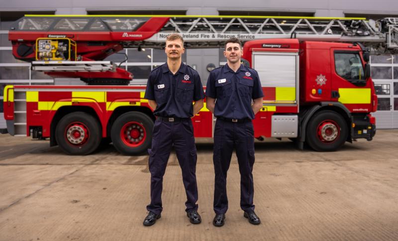 Derry firefighters among new graduates at NIFRS