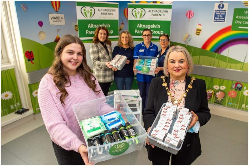 Altnagelvin Parents Group launch parents care box