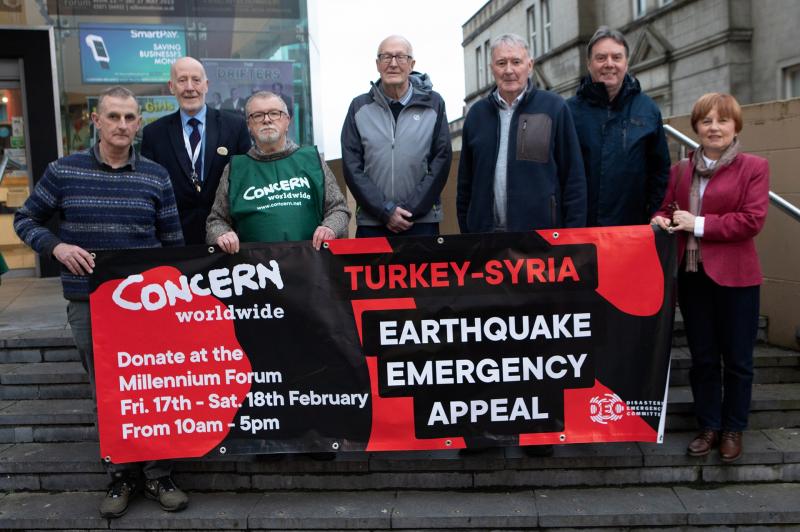 Concern Worldwide (Derry) open pop-up office to assist earthquake appeal