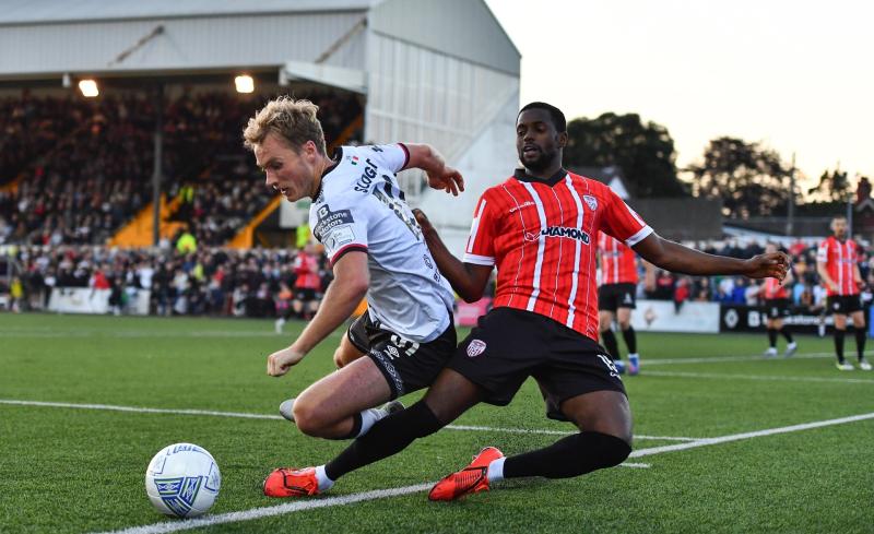 IT'S FINALLY HERE! Derry midfielder Diallo expects to challenge Rovers